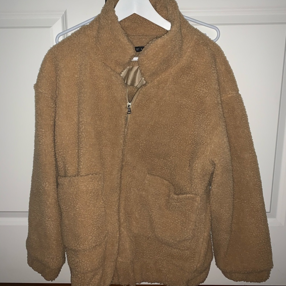 Oversized Teddy Bear Coat